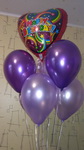 букет из гелиевых шаров поздравление с днем рождения