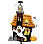 шарики на Хэллоуин дом призраков
