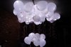 светящиеся светодиодные шарики с диодами внутри белого цвета на свадьбу
